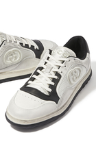 MAC80 Leather and Fabric Sneakers