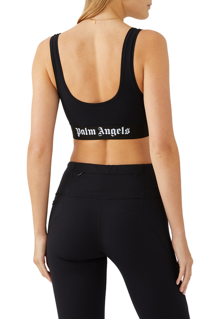 Buy Palm Angels Classic Logo Sports Bra for Womens