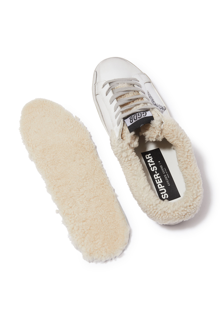 Superstar Sabot Shearling Sneakers