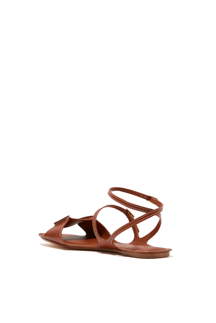 Multi-Strap Leather Sandals