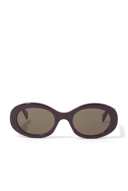 Triomphe Oval Sunglasses