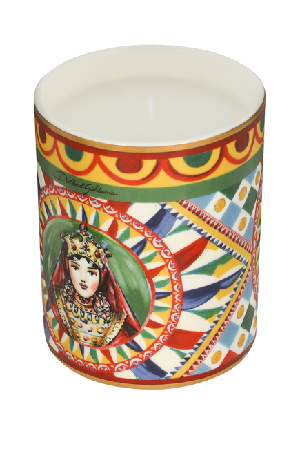 Wild Jasmine Carretto Regina Candle with Lid