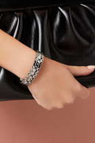 Logo Quilted Bangle