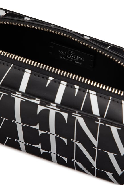 Valentino Garavani VLTN Times Leather Washbag