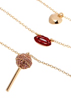 Lollipop Charm Layered Necklace