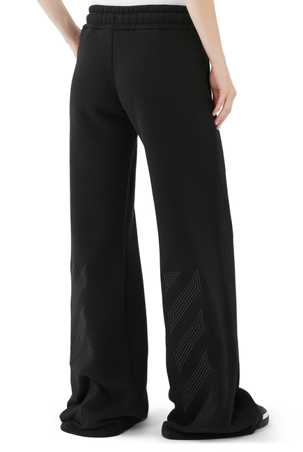 Diag Wide-Leg Trousers