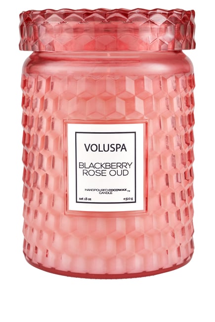 Blackberry Rose Oud Large Candle