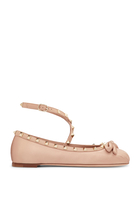 Rockstud Ballerina Flats