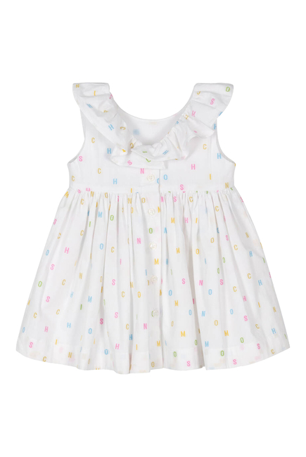 Kids Logo Print Dress