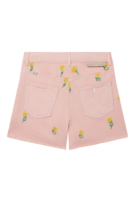 Kids Floral Print Shorts