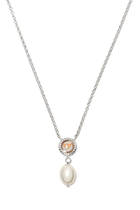 Essential Necklace, Sterling Silver & Pearl