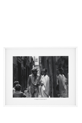 The Jaggers in a Venetian Calle Framed Wall Print