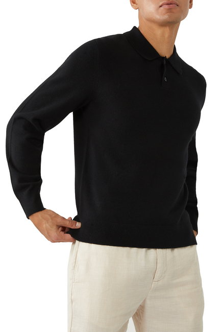 Toby Wool & Cashmere Polo Shirt