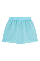 Embellished Taffeta Shorts