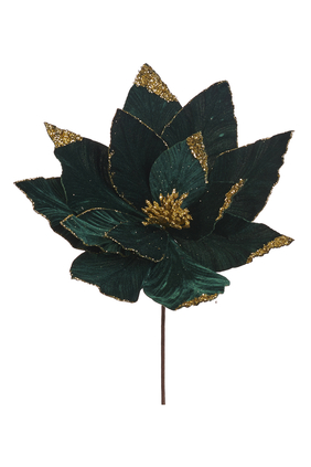 Poinsettia Flower Stem Ornament