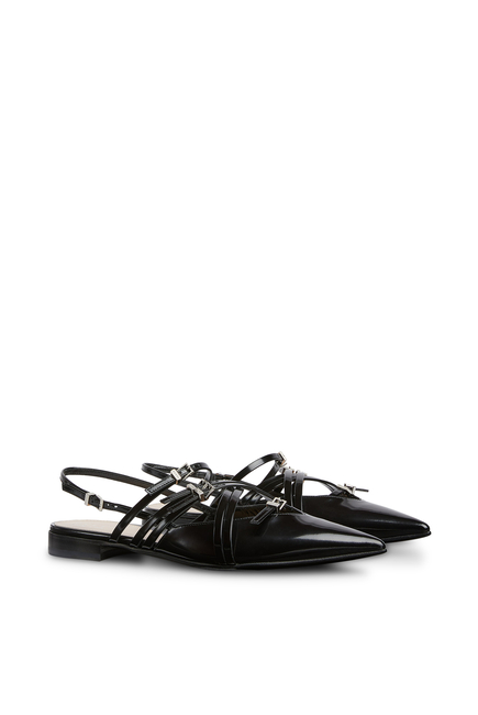 Walma Strappy  Ballerinas