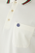 Double G Stripe Polo Shirt