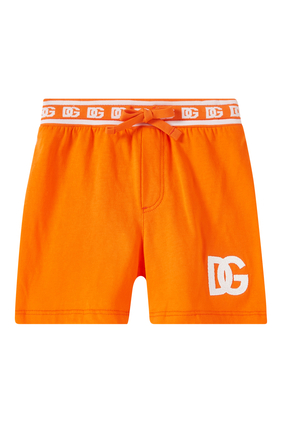 Dolce & Gabbana Orange Sequin Shorts - Farfetch