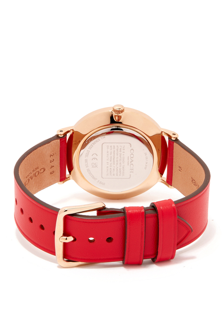 Perry Leather Band Watch
