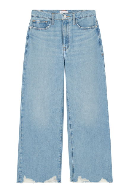 Le Jane Wide Crop Jeans