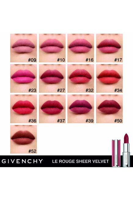 Le Rouge Sheer Velvet Matte Lipstick