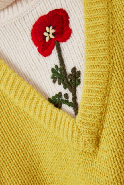 Turtleneck Embroidered Sweater