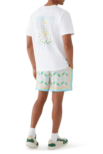 Tennis Pastelle Printed T-Shirt