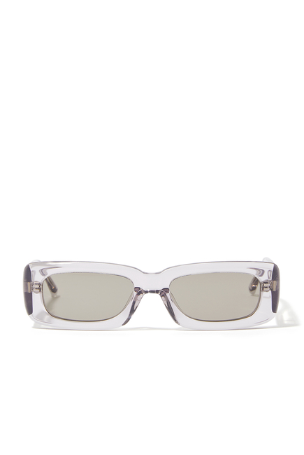 x Attico Mini Marfa Rectangular Sunglasses