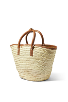 Le Panier Soli Medium Basket Tote Bag