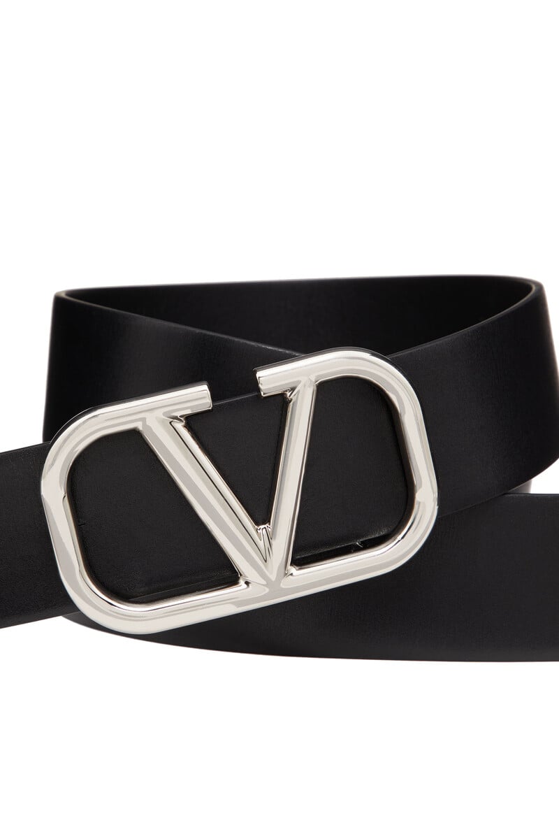 Buy Valentino Valentino Garavani VLogo Leather Belt - Mens for AED 1700 ...