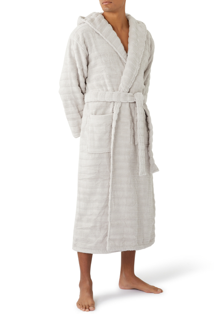 Ribbed Hydrocotton Robe