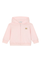 Kids Zip-Up Hooded Cardigan