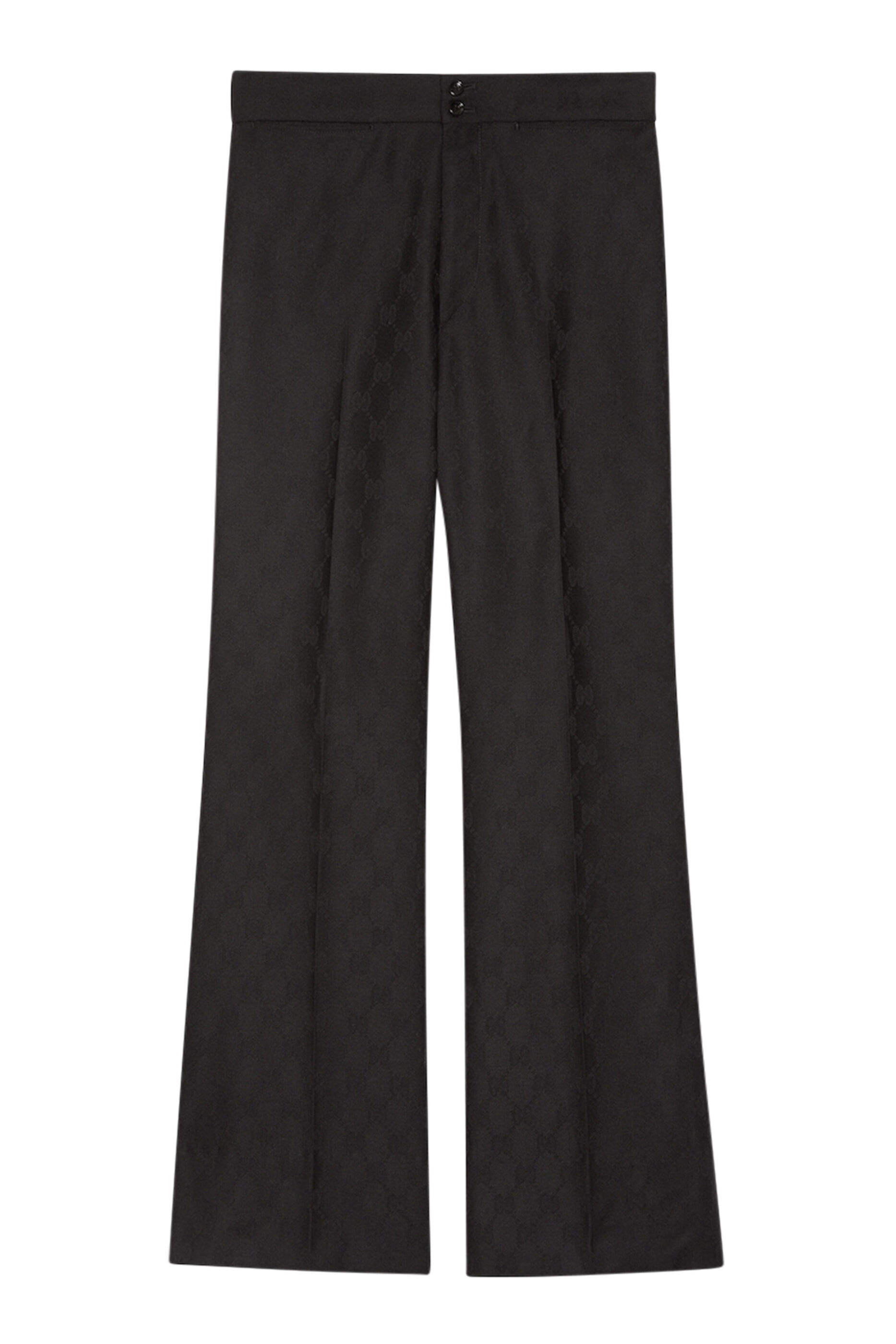 Gucci Green 'GG' Canvas Trousers - ShopStyle Pants