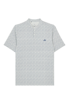 Printed Golf Polo Shirt