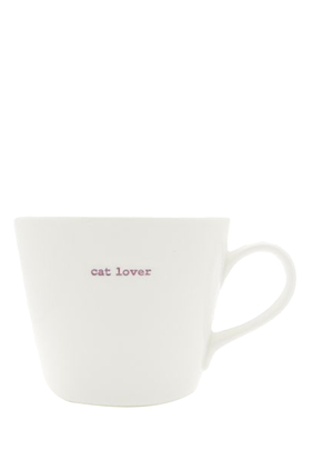 Cat Lover Bucket Mug