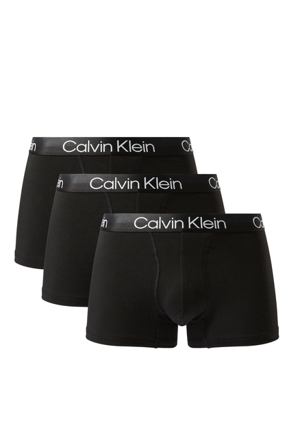 Modern Structure Logo Boxers, Set of Three