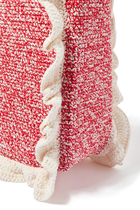 Cotton Crochet Frill Tote