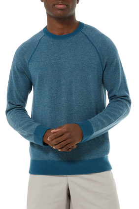 Birdseye Raglan Sweater