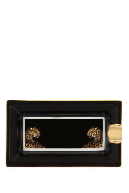 Leopardo Rectangular Ashtray