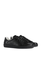 M.NEW ACE SNKR GG LEATHER:Black:4.5