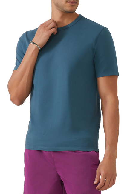 Garment Dye Jersey:Purple :M