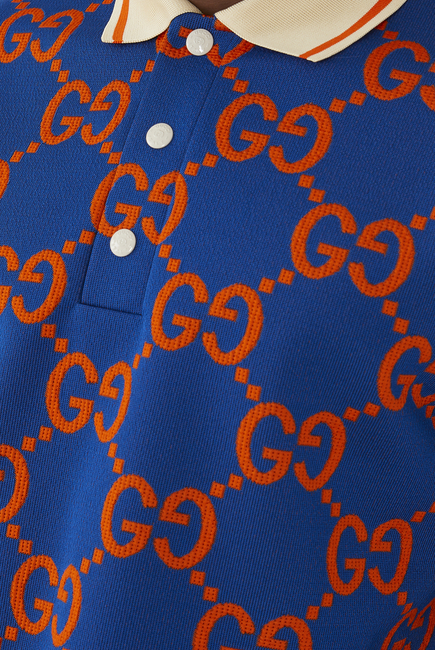 GG Pattern Polo Shirt