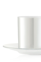 Pearl Espresso Cup and Saucer