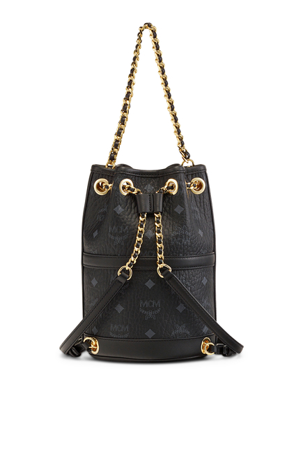 Aren Chain Leather Backpack