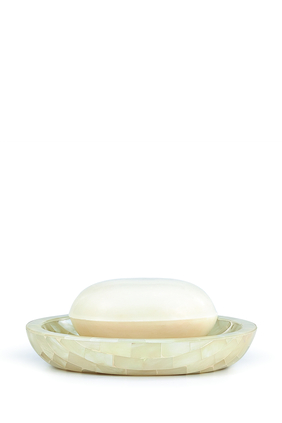 White Agate Soap Dish