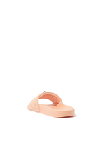 Meena Eagle Faux-Leather Slides