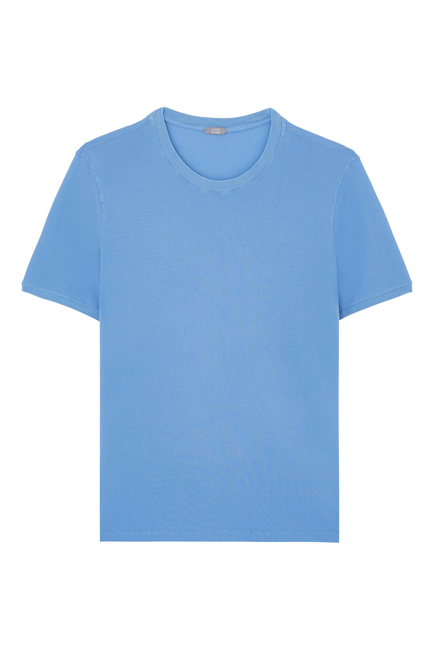 Lightweight Micro-Cotton T-Shirt