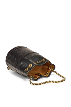 Aren Chain Leather Backpack