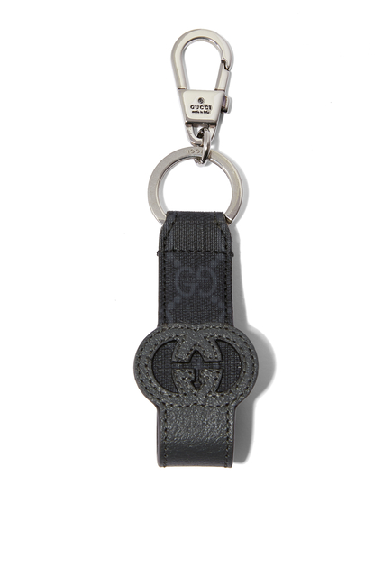 Interlocking G Cut-Out Keychain