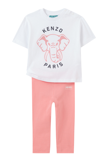 Kids Elephant Logo T-Shirt